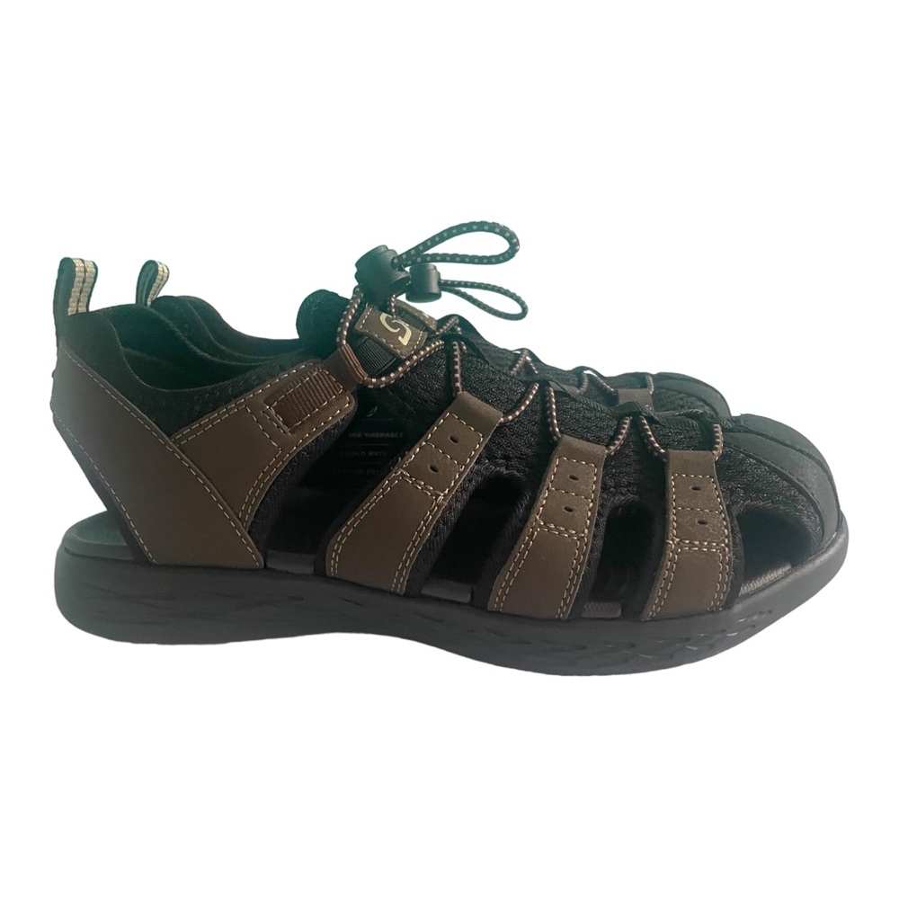 NEW MEN’S Sandals Sketchers Brown & Black - Picture 7 of 15